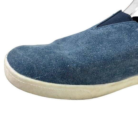 Vionic Ivy Womens Blue Slip On Flats Casual Loafers Canvas Shoes Stretch sz 8.5 - Picture 5 of 16